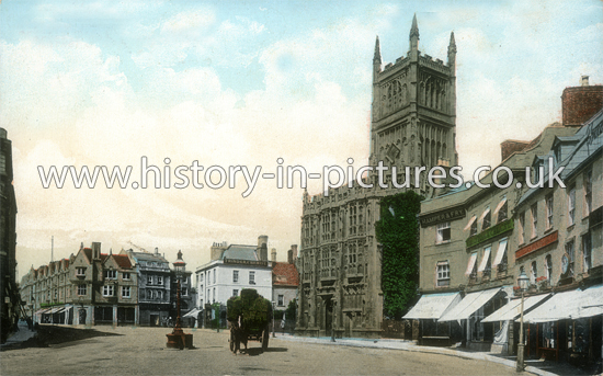 Market Place, Cirencester, Gloucester. c.1909